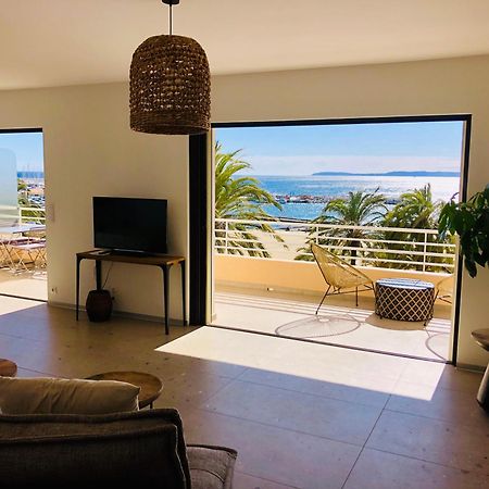 Appartement T3 Lumineux Traversant Totalement Neuf En Face De La Plage Front De Mer Vue Sur Les Iles Vue Mer Panoramique Assuree Residence De La Plage Centre Ville Du Lavandou 3Eme Etage Avec Ascenseur Appartement T3 Le Lavandou Exterior foto